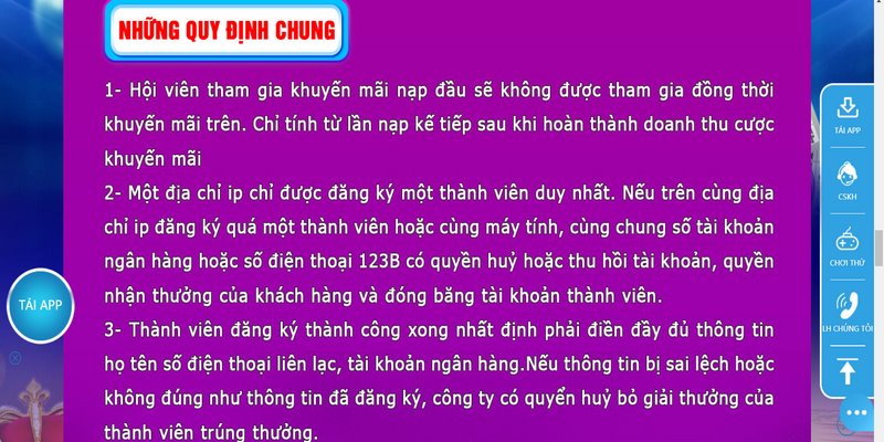 Lưu ý khi tham gia các sự kiện ưu đãi tặng tiền tại nhà cái